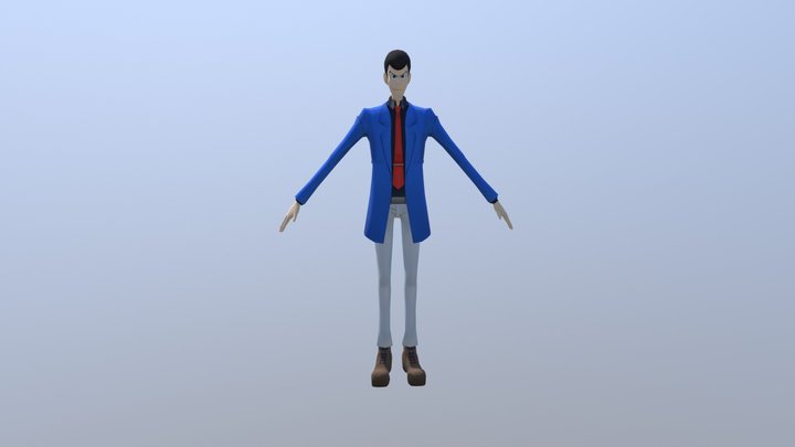 Lupin 3D Model