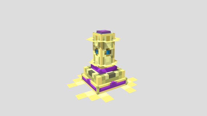 Pedestal Astral 3D Model
