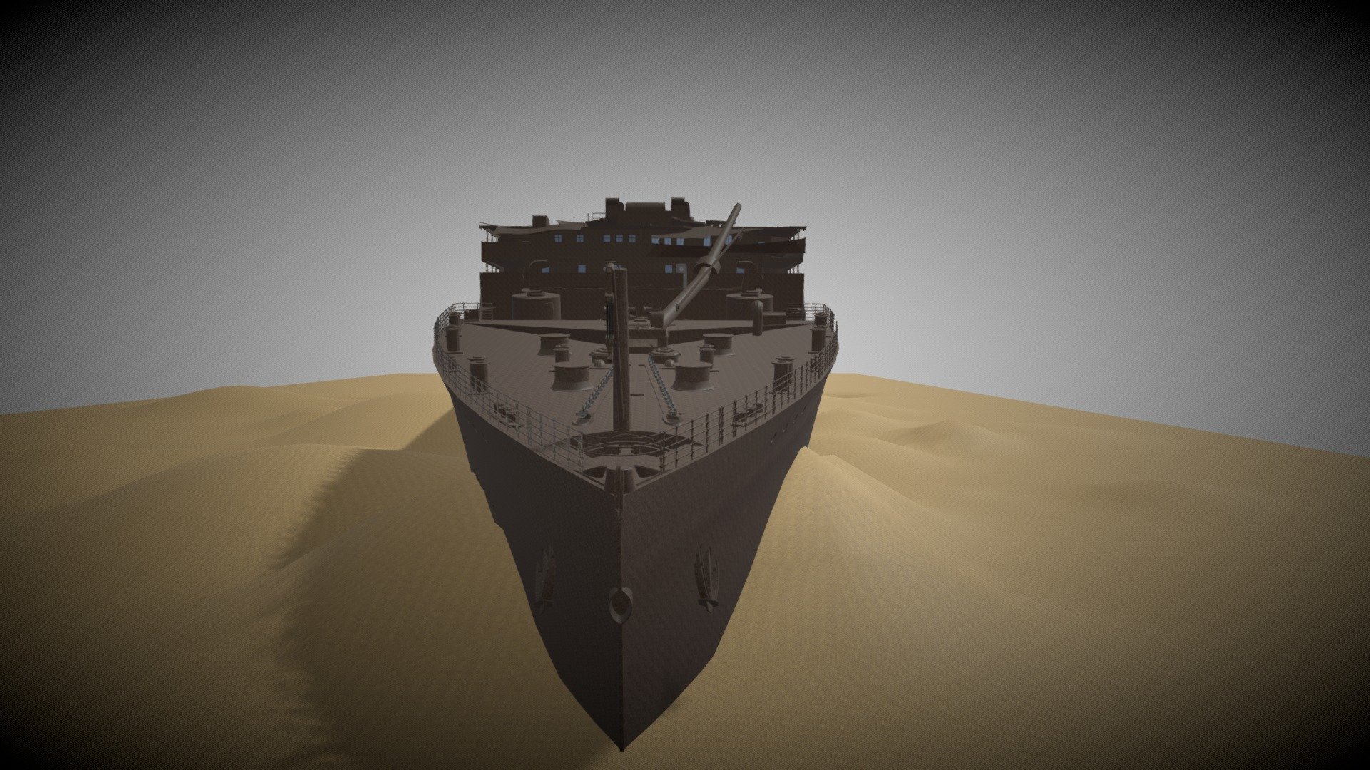 Titanic  Wreck - Download Free 3d Model By King Bloop Boi (@minipuft123 