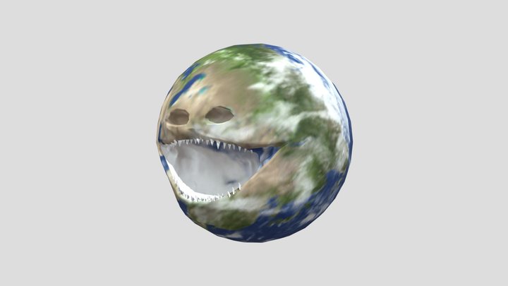 Earth woke up 3D Model