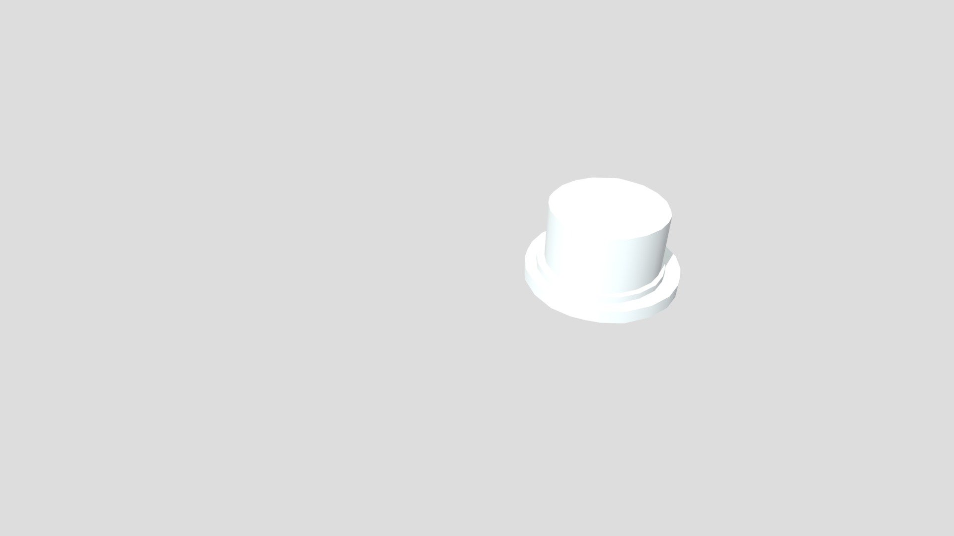 Cyan Blue Top Hat