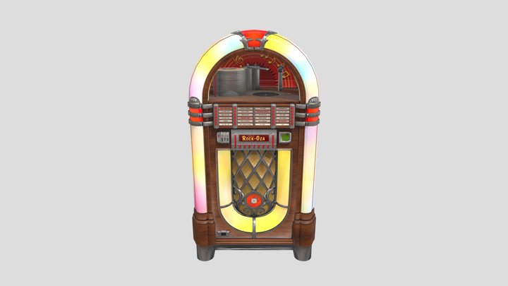 Classic wooden Jukebox
