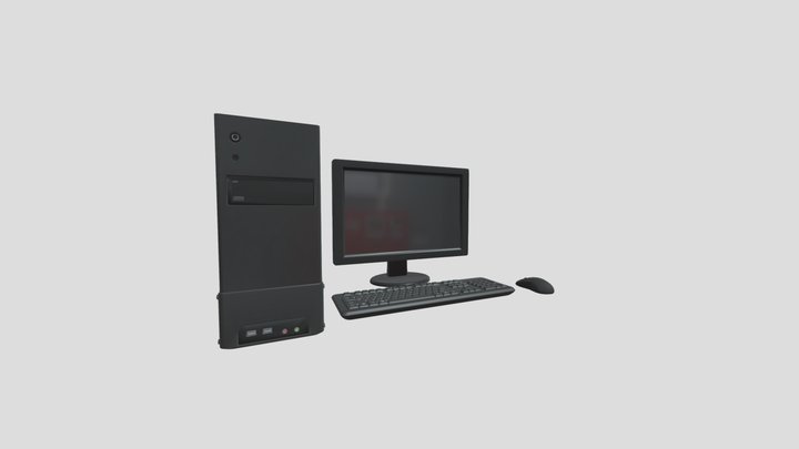 Perangkat Keras Komputer 3D Model