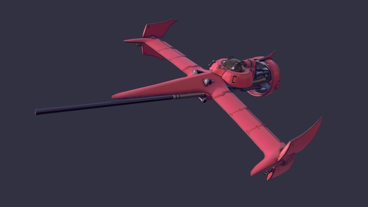 Swordfish II (Cowboy Bebop) 3D Model