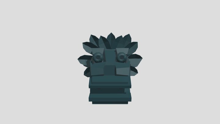 Dragon Head 3D Model