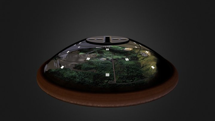 Evangelion's Geofront very WIP 002 3D Model