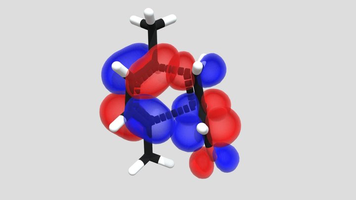 Diels Alder Reaction 3D Model