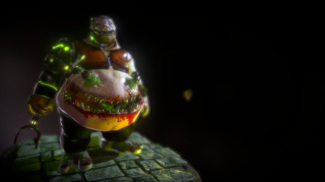Jackogo : The Fat Mouth 3D Model