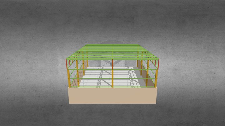 3D - Garagem 3D Model