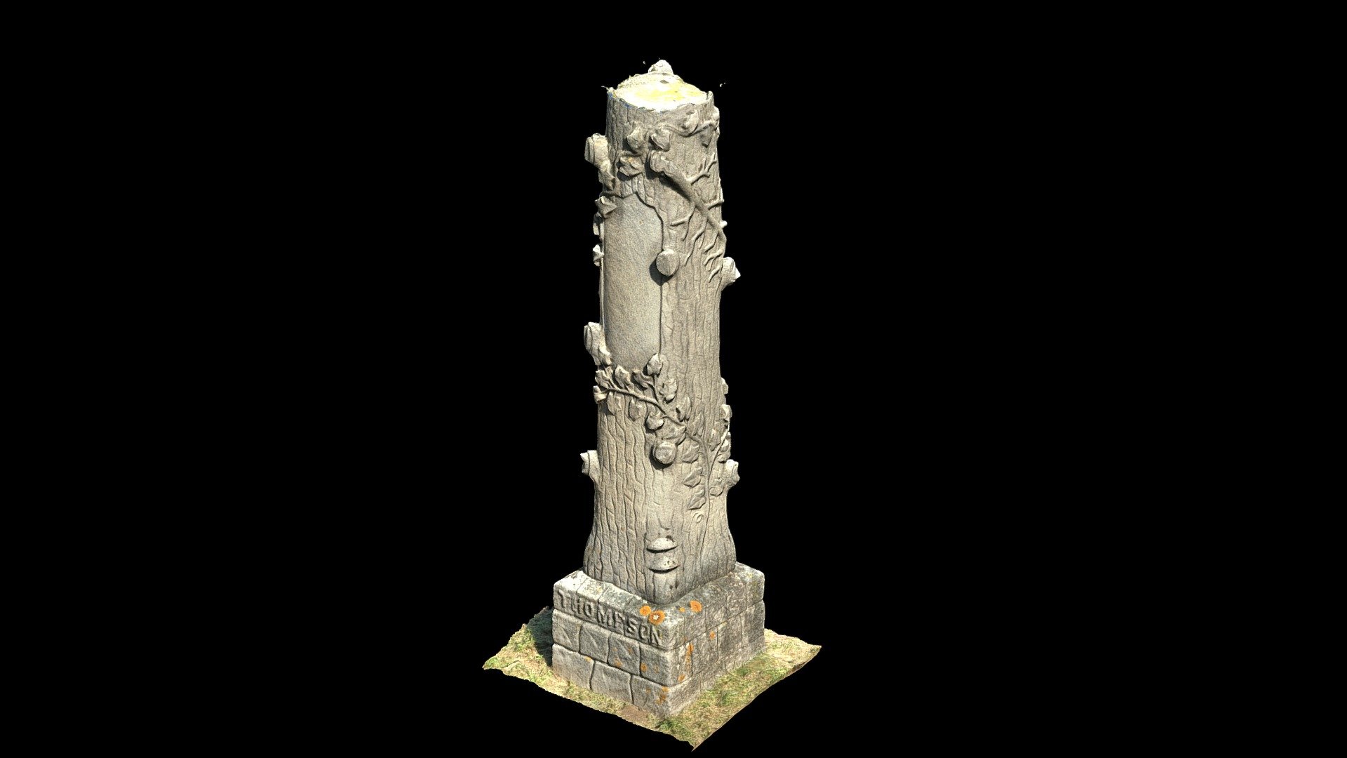 Thompson Grave Monument - 3D model by samanthaleichtruskey [1e2237b ...