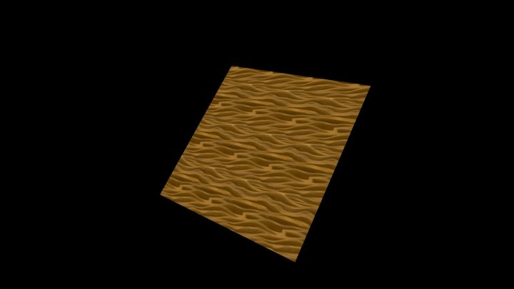 K'aresh - Sand Dune (Tileable Texture) 3D Model