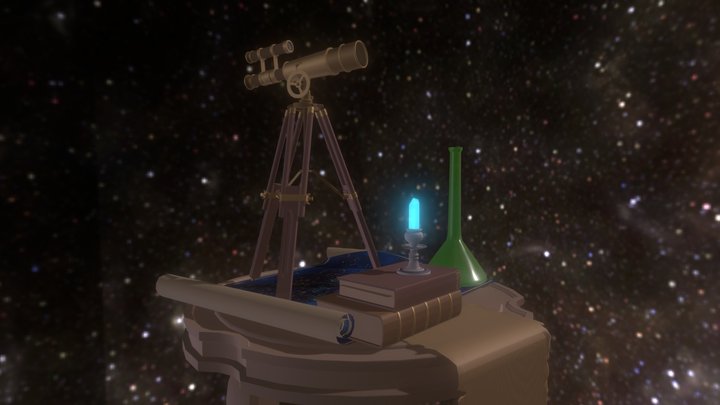 Telescope draft 3D Model