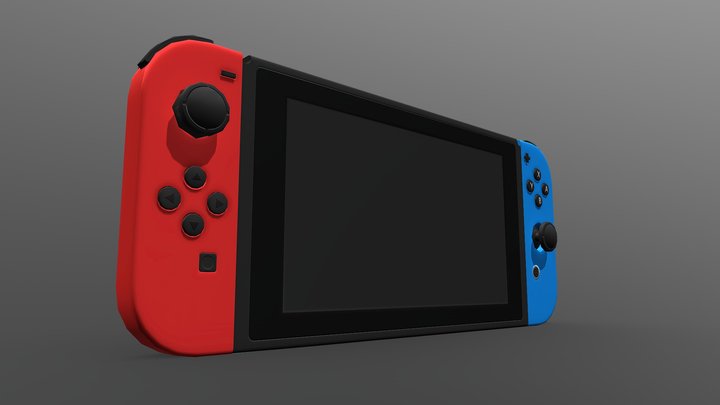 The Game Assembly - Nintendo Switch 3D Model