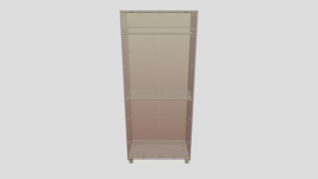【LemonTA】100cm Cabinet Structure A|立柜A款