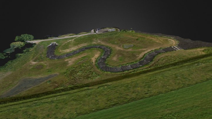 Fish passage fort Crevecoeur. 3D Model