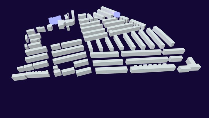 OPOI Leeds Map 3D Model