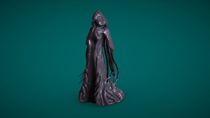 Cthulhu Worshipper 3D Model