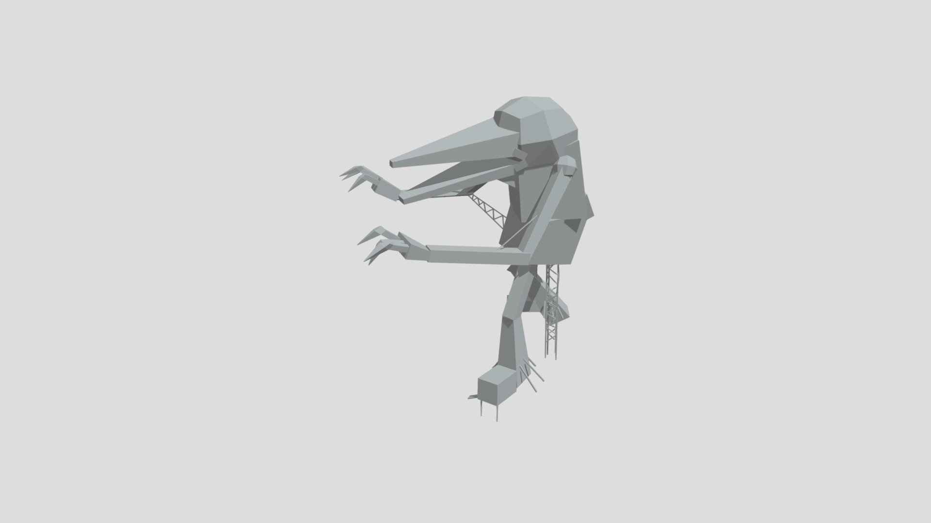 Hello guest cutscene statue - Download Free 3D model by priselkinul ...