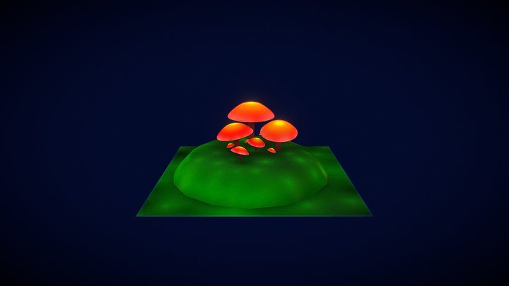 grzybki 3D Model