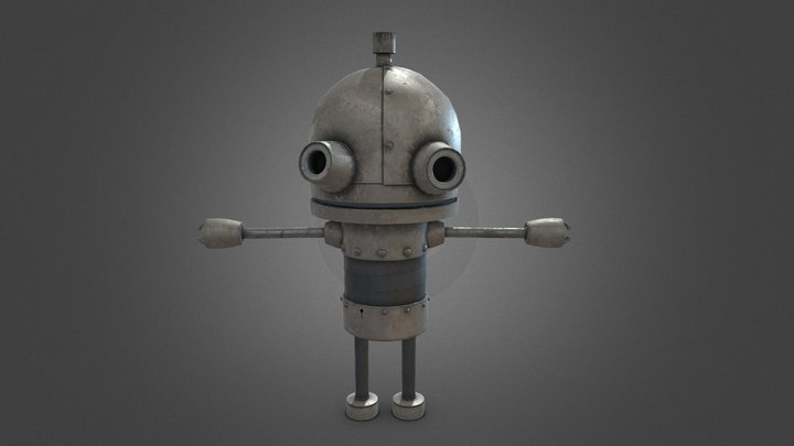 Josef - Machinarium 3D Model