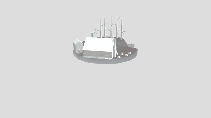 Blockout Progress Max Rodet 3D Model