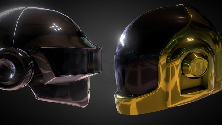 Daft Punk 3D Model