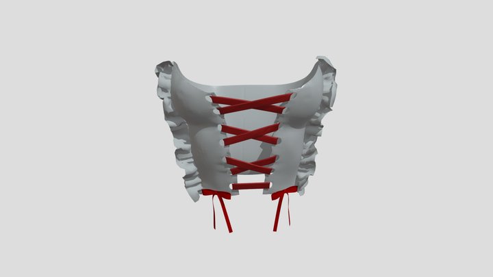 doll_corset_high_poly_mesh 3D Model