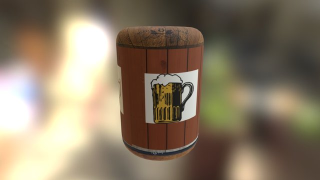 Barrel03 3D Model