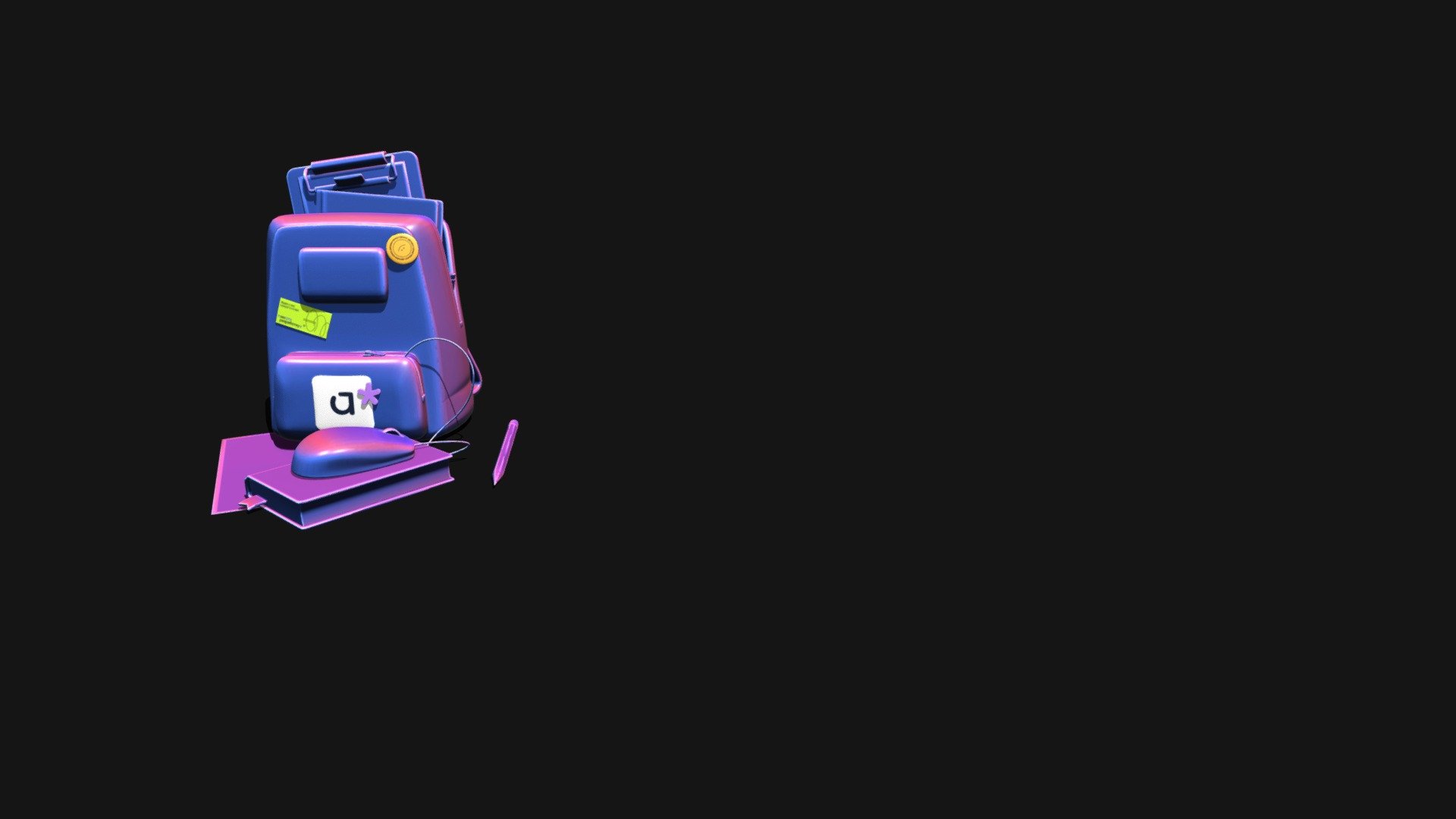 addamant bag — Sketchfab embed 3D viewer