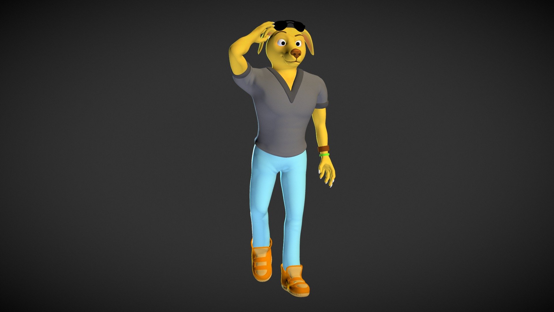 Mr Peanutbutter Speedsculpt 3d Model By Chaosthief 1e29a96 Sketchfab 