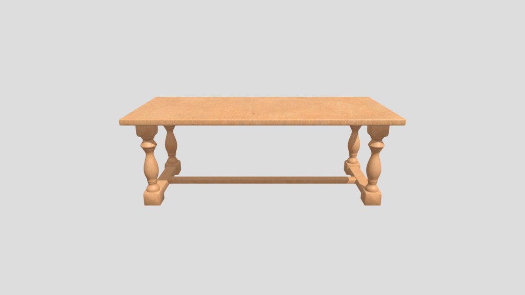 Wooden Monastery Table