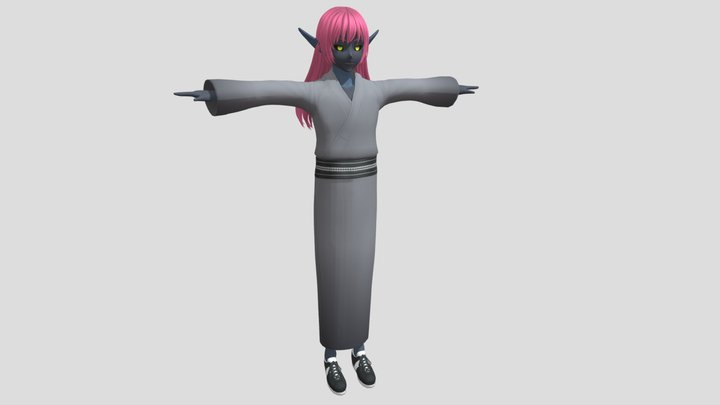 Space Human – Kostenloses 3D-Modell STL