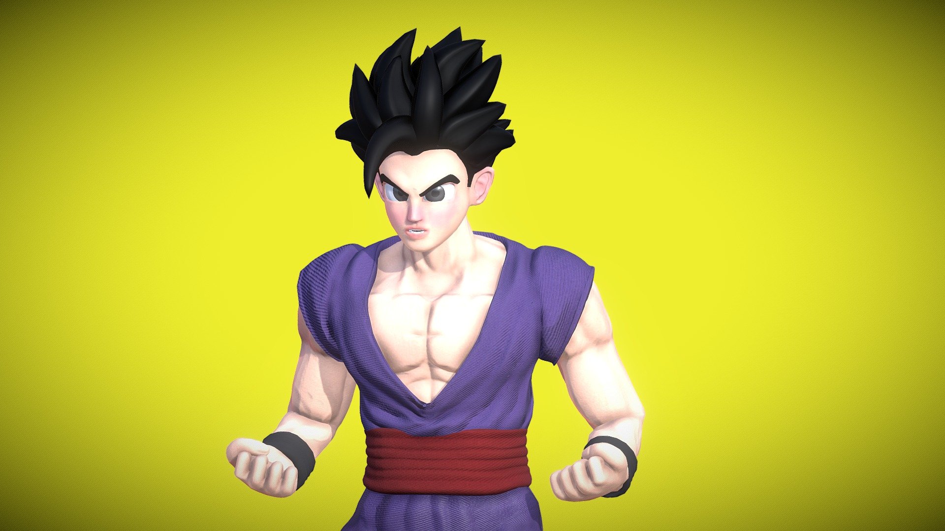 ArtStation - Gohan [Dragon Ball Super: Super Hero]