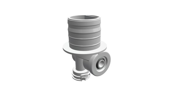 Quantex Pump - BiB19 No Valve 3D Model