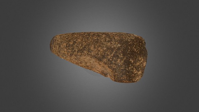 Hacha Prehistórica_práctica 3D Model