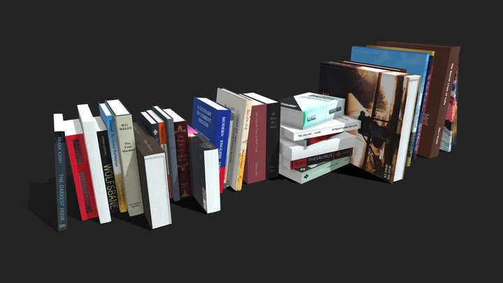 books – Modello 3D gratuito STL