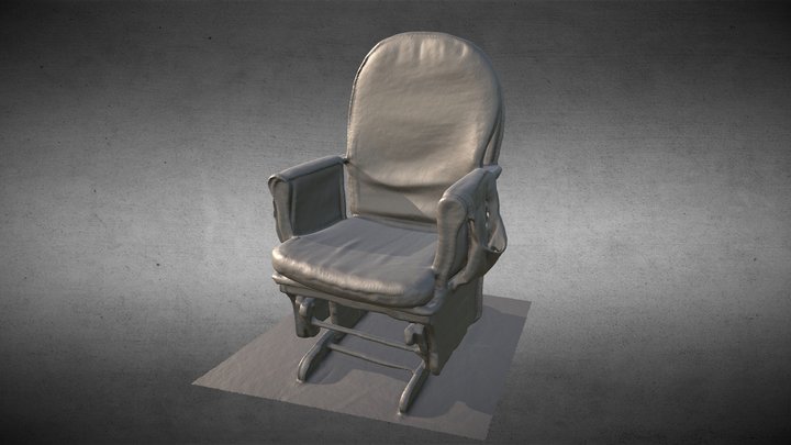Rocking Chair - 3D Scan - Kinectv1 3D Model
