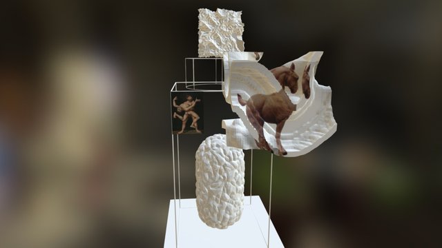 05 Bitter Pill Landscape Cube SF3sf 3D Model