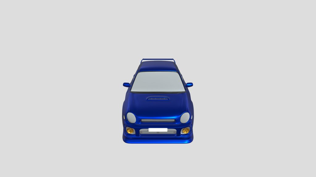 Subaru Rally Car