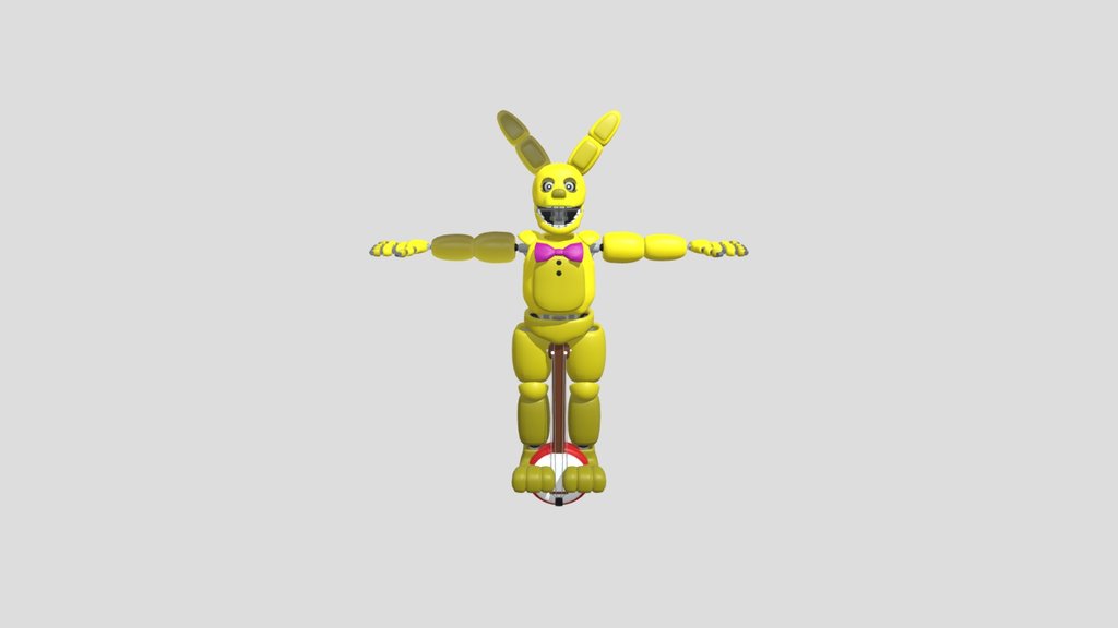 Image To Stl.com_ Spring Bonnie VR