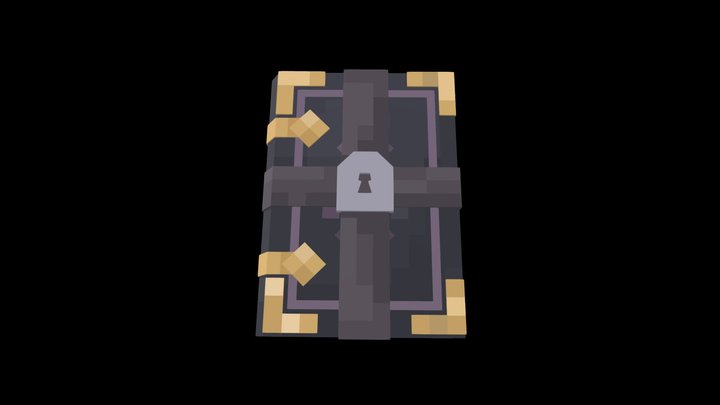 Fantasy Grimoire 3D Model