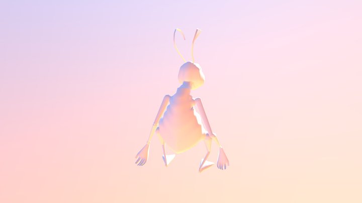 Bug Ornament 3D Model