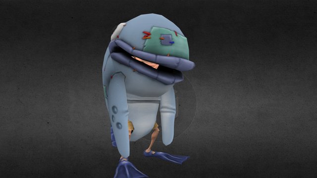 JB Cod suit (Crazy Pirate Slots 2) 3D Model