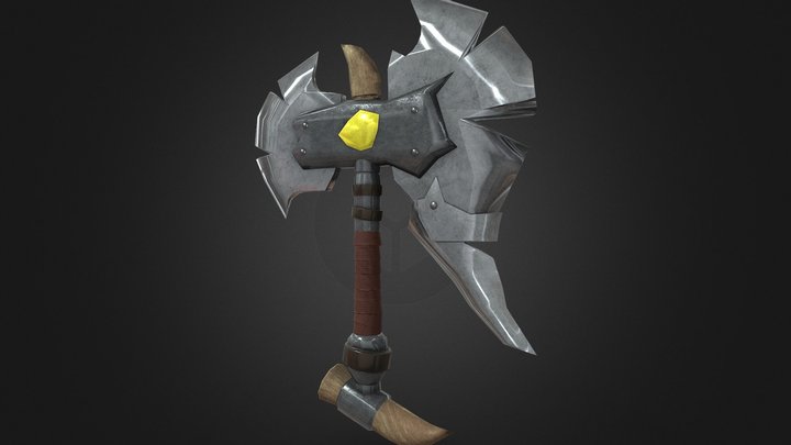 戰斧 3D Model