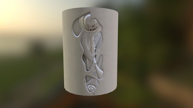 Mechanical normal map 3D Model
