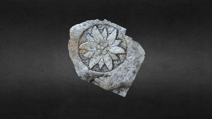Stone edelweiss 3D Model