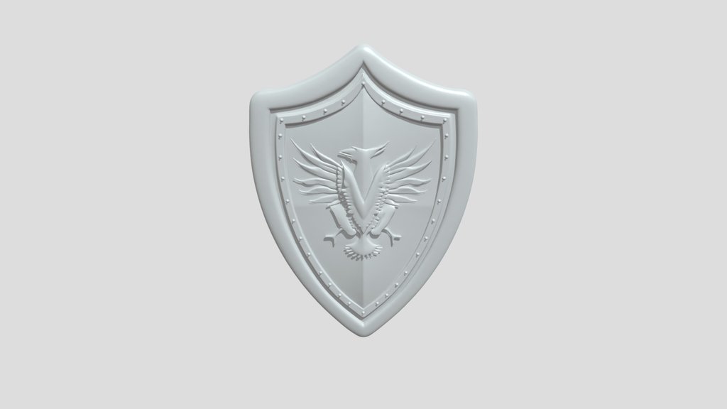 phoenix crest shield emblem