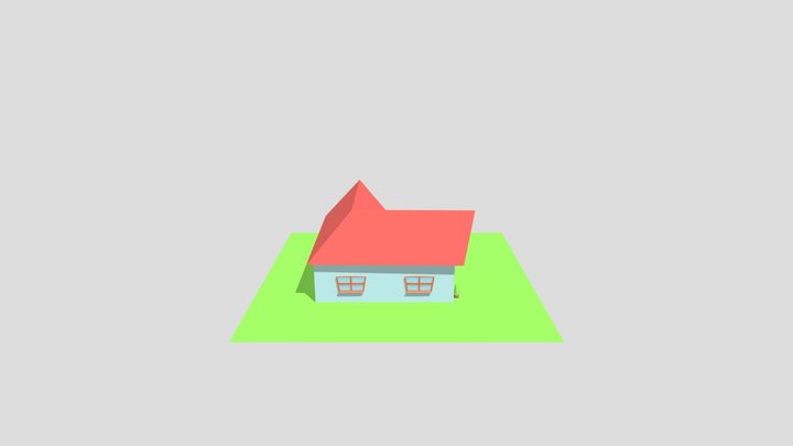 Casa Cartoon 3D Model