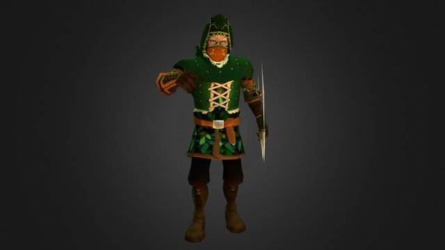 Vanguard Hero Pack: Assassin 3D Model