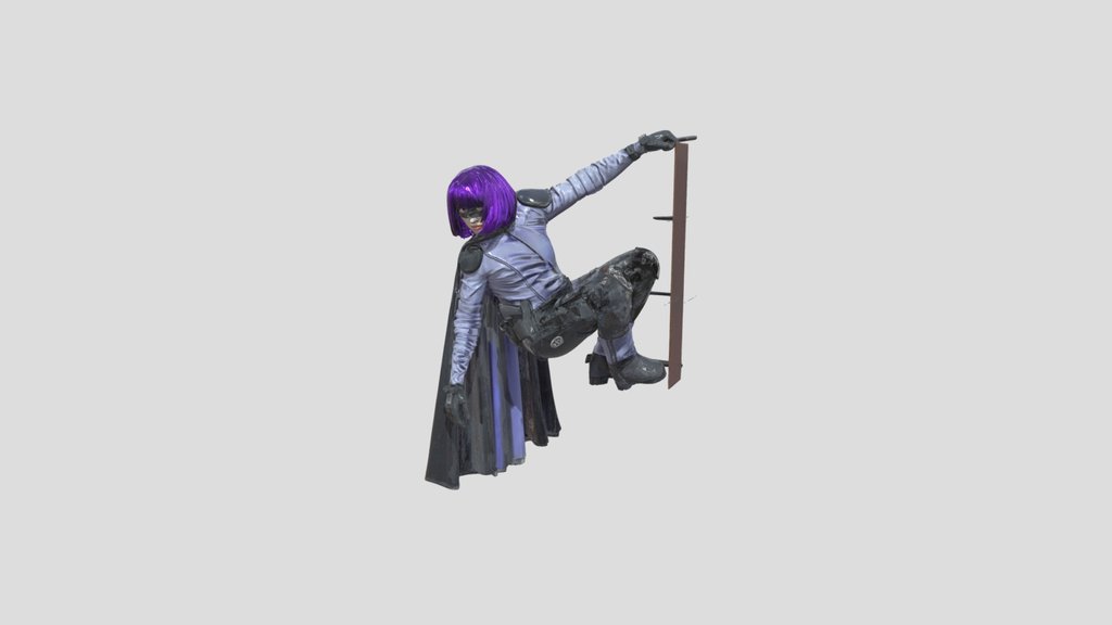 Hit girl. MOVIE: ""Kick-Ass 2""
